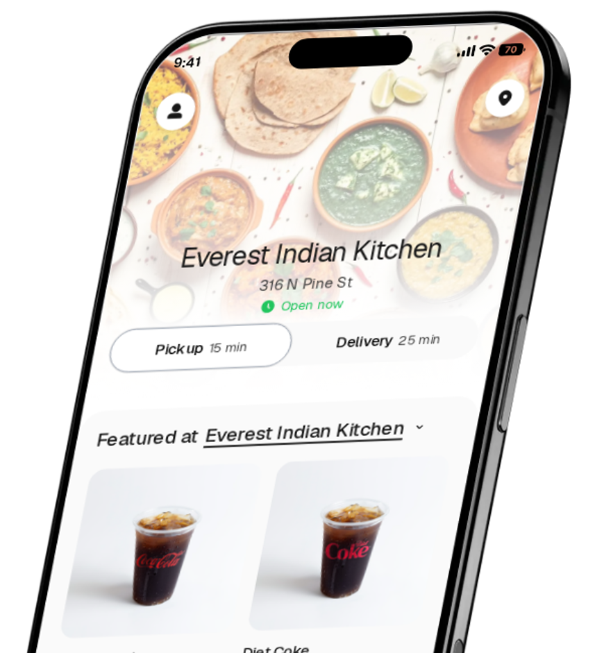 Everest Indian Kitchen app preview